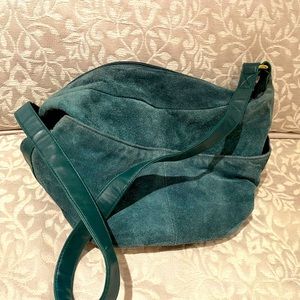 🌟Vintage Laura Scott Suede Leather bag